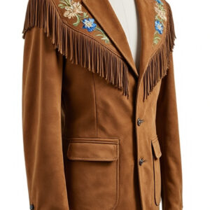 Women’s Western Fringe Leather Jacket