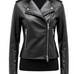 Women’s Black Leather Jacket