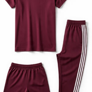 Maroon 3 Piece Sportswear Set