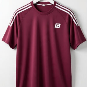 Maroon Athletic Sports T-Shirt